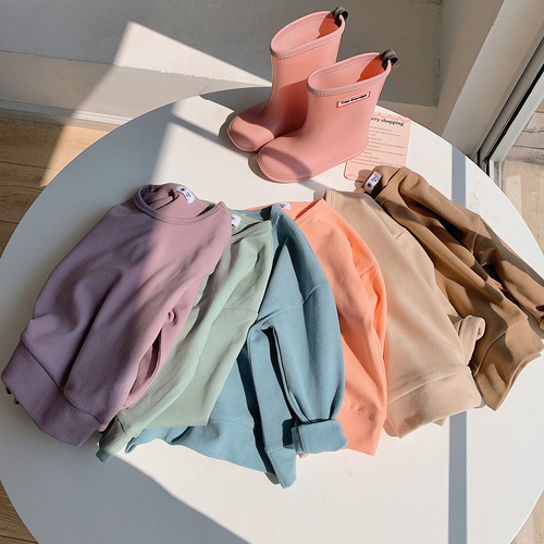 Children's Clothing DeRong Home Suit  Autumn and Winter New Men's and Women's Baby Clothes Pajamas and Pajamas Pants Thermal Underwear