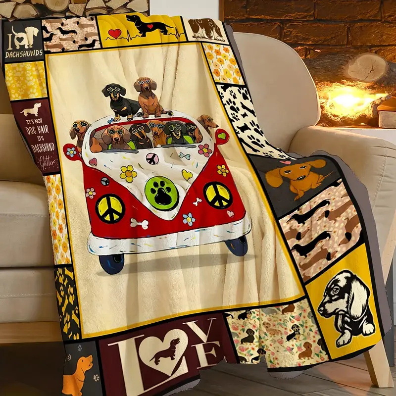Cute flannel soft comfortable duvet