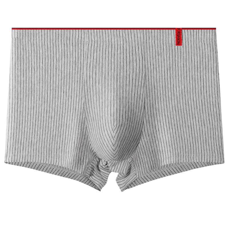 Ropa interior de algodón Hombre antibacteriano entrepierna inferior Boxer shorts deportes Boxer shorts cabeza juventud de los hombres más ropa interior de tamaño