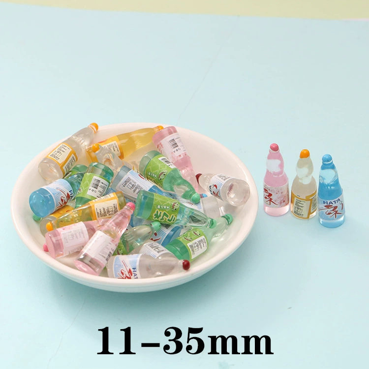 Small realistic food play, creative bottle, accessory, wholesale, handmade