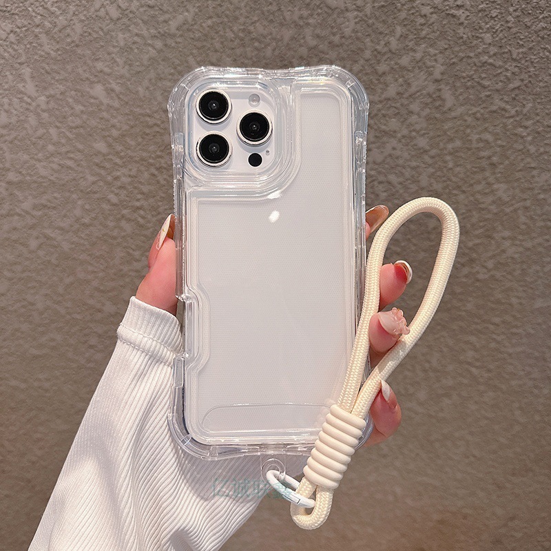 适用苹果17promax透明磁吸手机壳iPhone17air三合一防撞16E挂绳壳|undefined