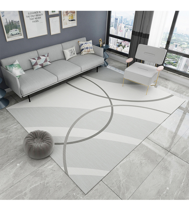 简约地毯,几何抽象地毯,客厅地毯,满铺地毯,ins风地毯