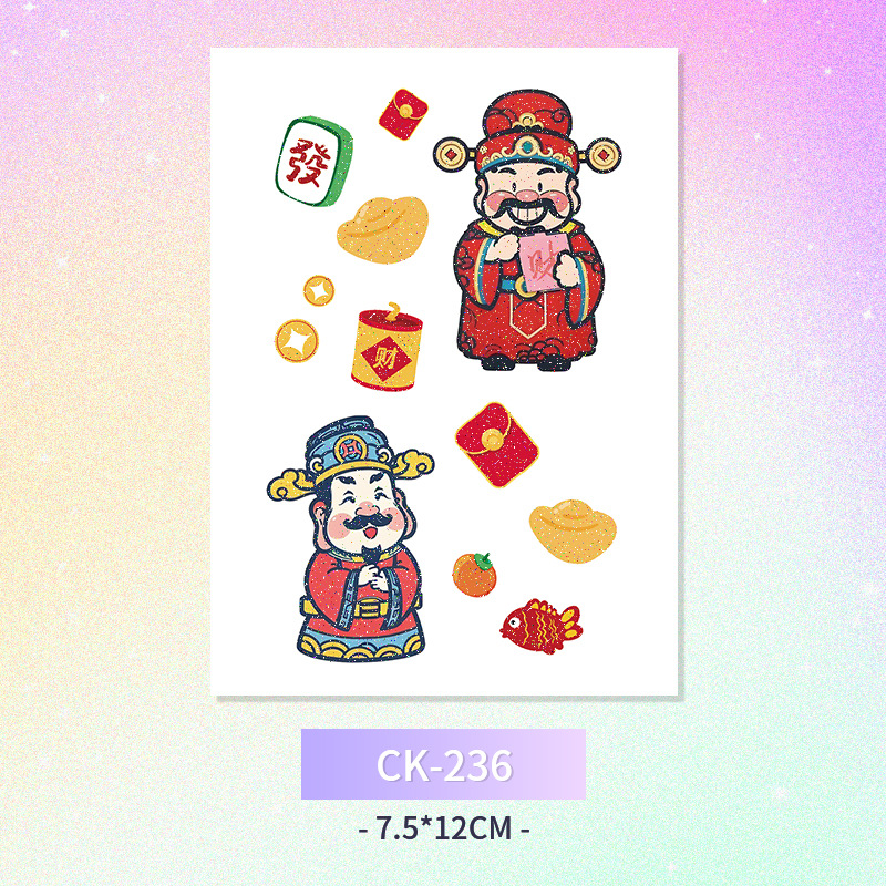 Glitter mariposa cara pegatinas tatuaje pegatinas hadas lavable impermeable de larga duración lindo unicornio ciervo Luna Estrella Planeta