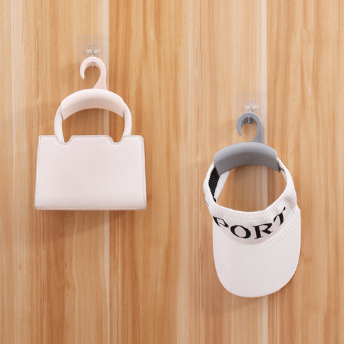 Japanese style upgraded widened bag hook tie scarf hat rack belt scarf headphone multi-purpose hook rack