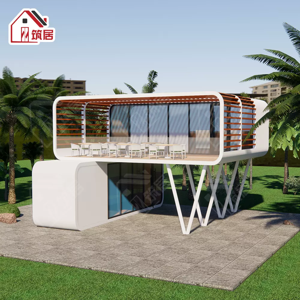 苹果舱民宿太空舱活动房办公室双层住人集装箱移动房环保