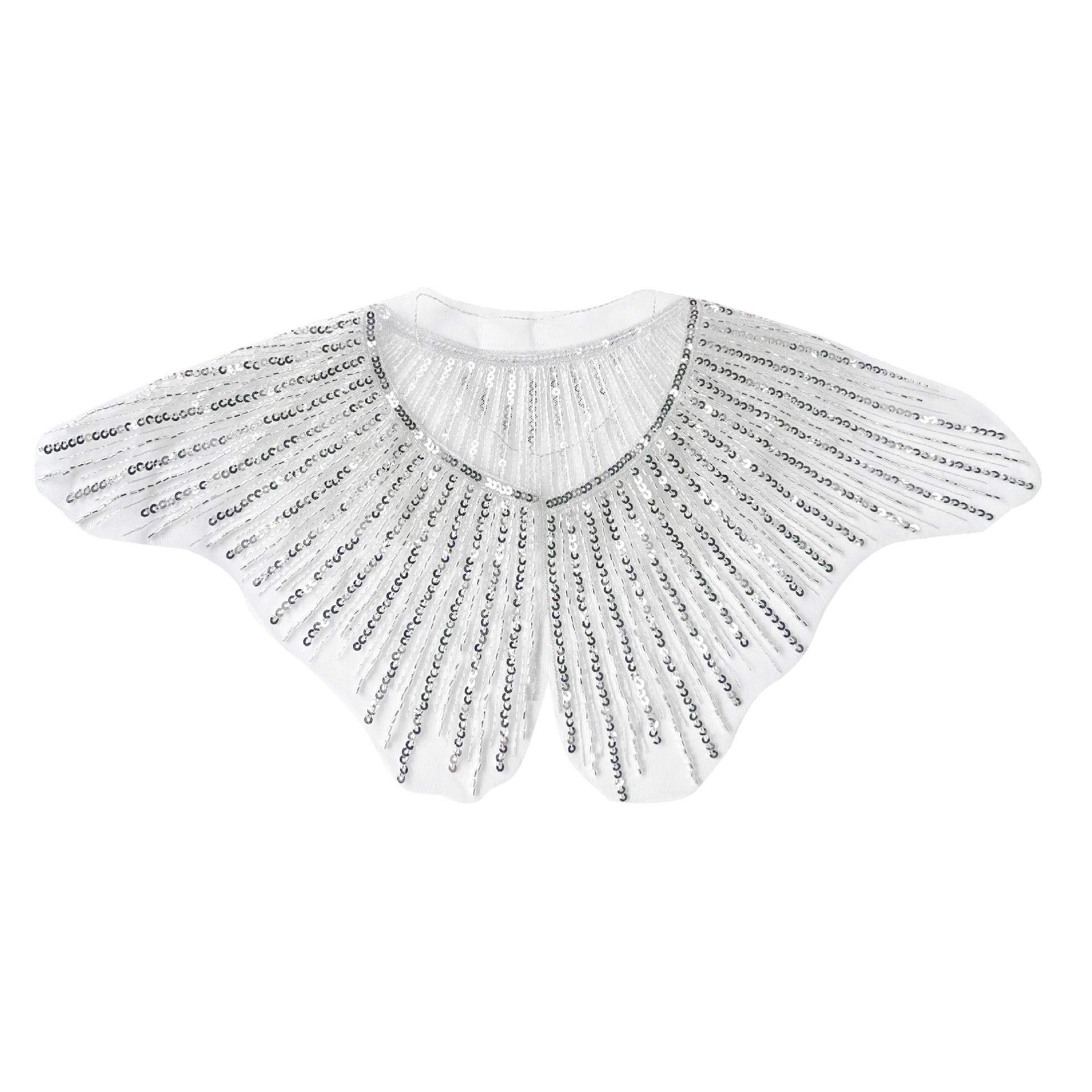 Collar de encaje de alta calidad DIY decoración vestido collar bordado capa accesorios de ropa image 9