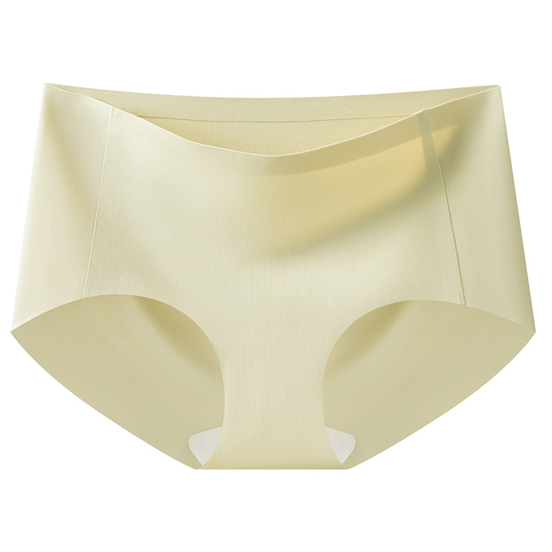 Bragas de seda de hielo que no dejan marcas, bragas triangulares especiales para ejercicios de yoga sin caderas, refrescantes