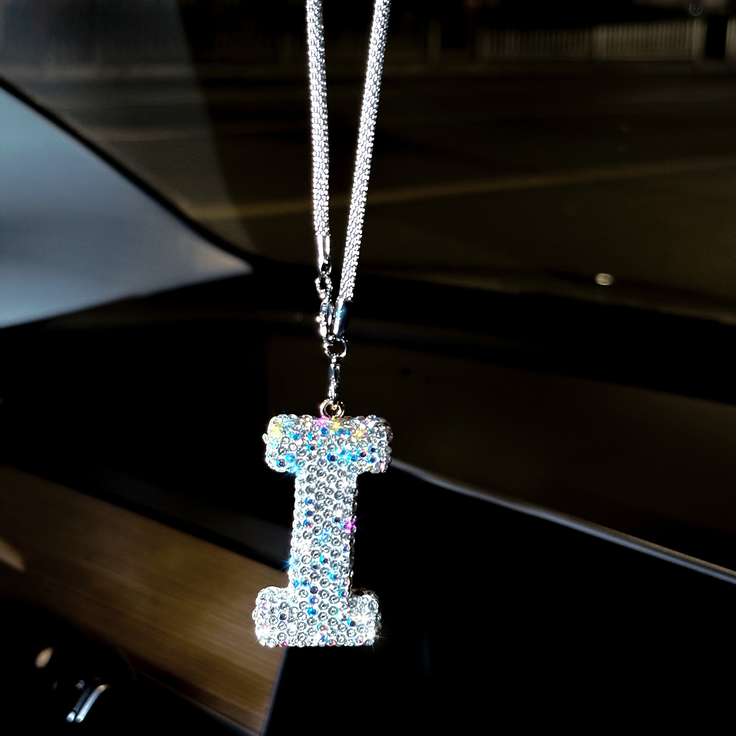 펜던트-다이아몬드 문자 [I]