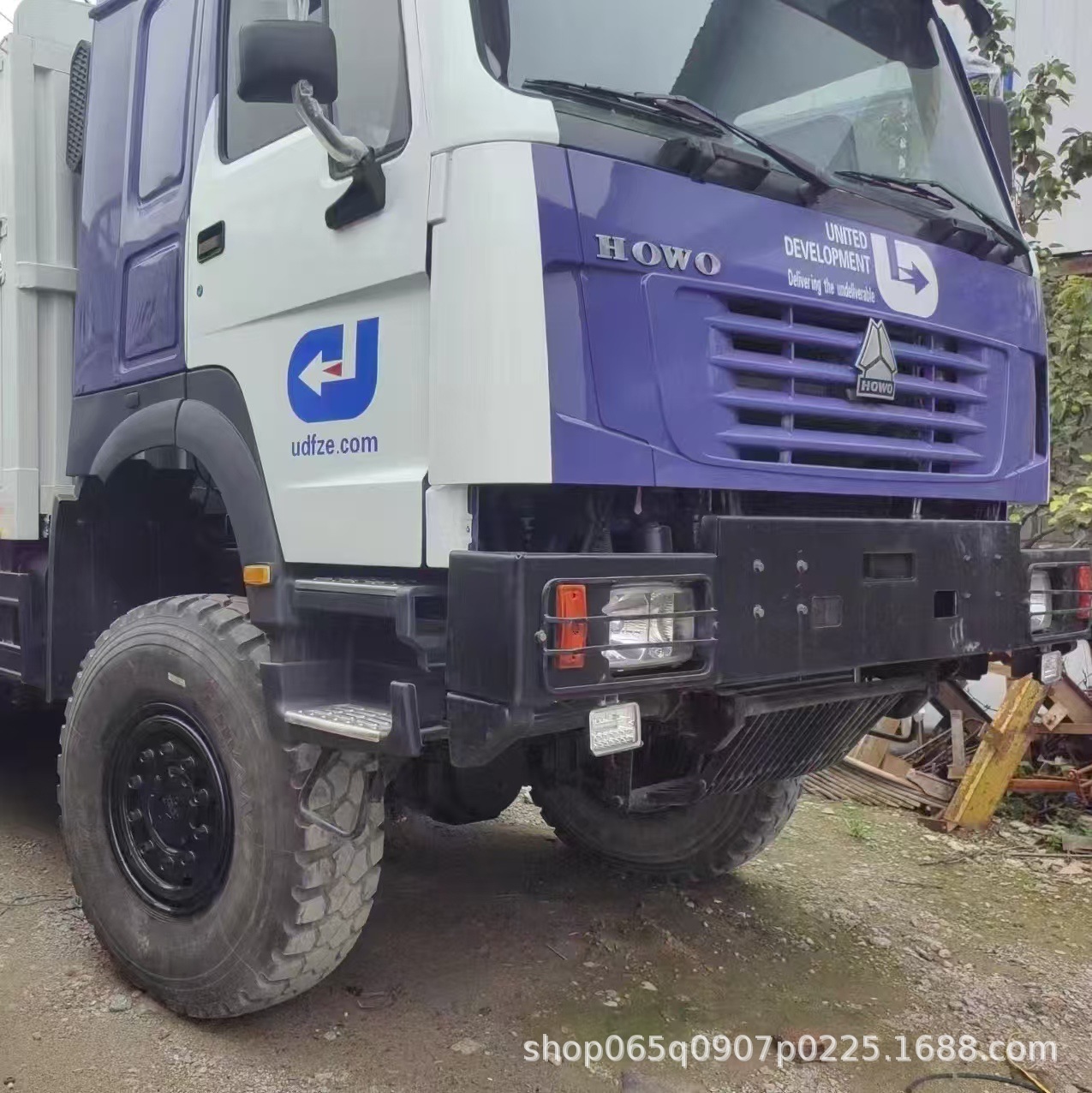 Export Africa Used Howo Dump Truck Sinotruk Howo 6 Drive Dump Truck 371 Horsepower 6×6