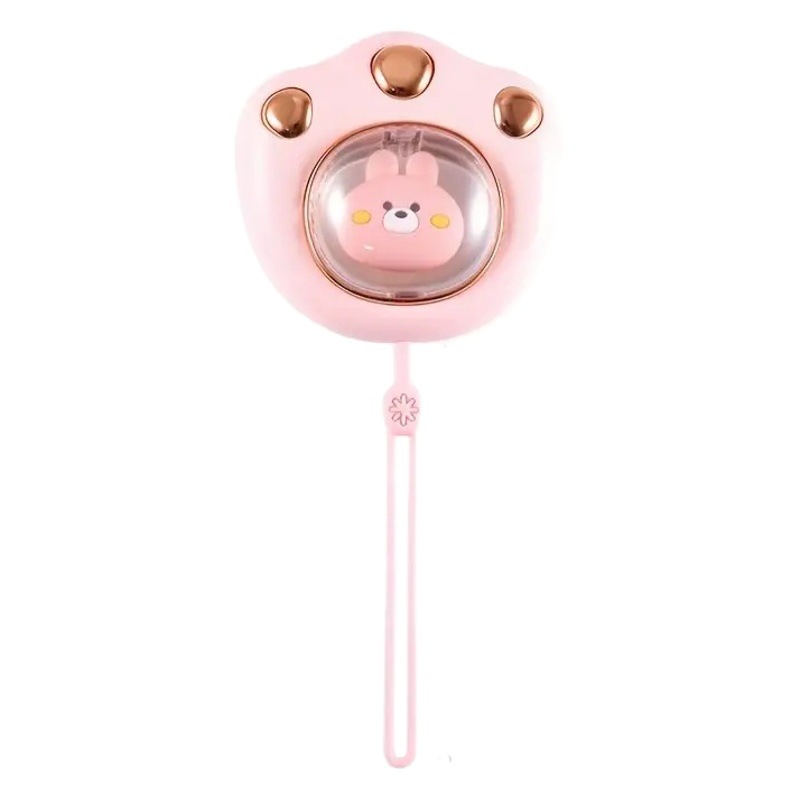 USB Mini astronauta de dibujos animados calentador de mano garra de gato calentador de mano recargable calentador de bebé recargable calentador eléctrico a prueba de explosiones