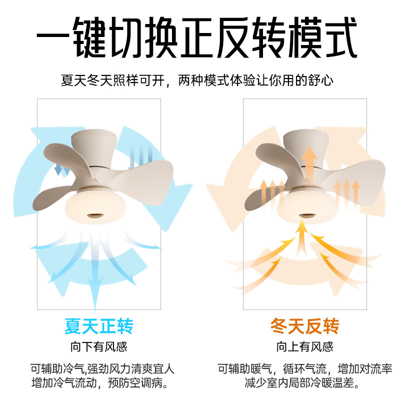 クリーム風の小さいサイズの扇風機ランプは現代的に簡単です。|undefined