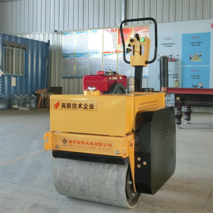 双钢轮压路机 小型全液压压路机手扶钢轮小型压路机信德机械