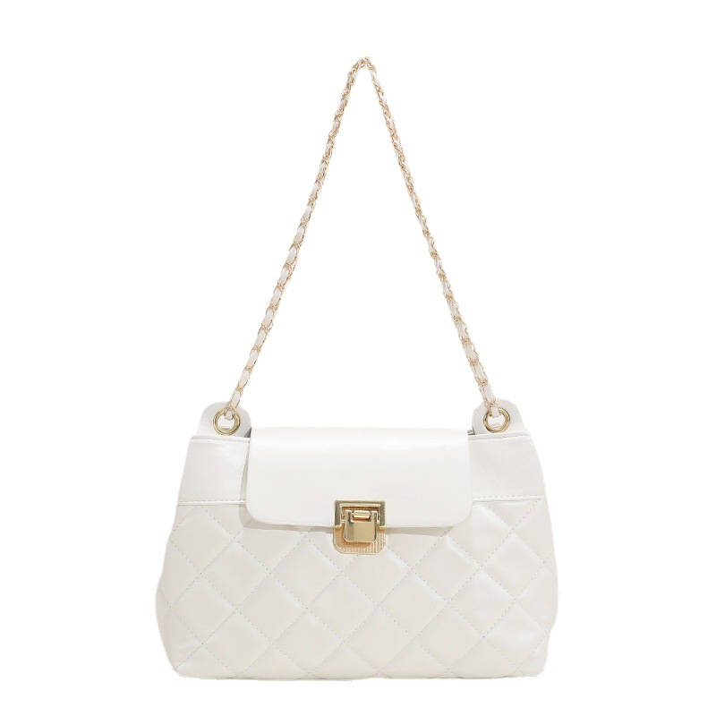 Bolso de cadena rombo bolso de mujer 2023 Nueva celebridad de Internet moda todo partido exquisito bolso de mensajero estilo Chanel bolso de hombro de las mujeres