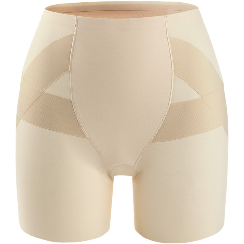 Spring and summer tummy control pants, butt lifting underwear, waist tightening, non-curling, crotch enlargement, seamless belly tightening, 7A antibacterial shaping safety pants