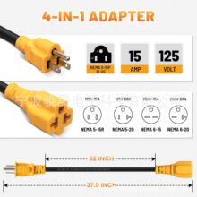 ���Sֱ����Ҏ��ĸ���L�� 15A 125V �Դ�m�������L��