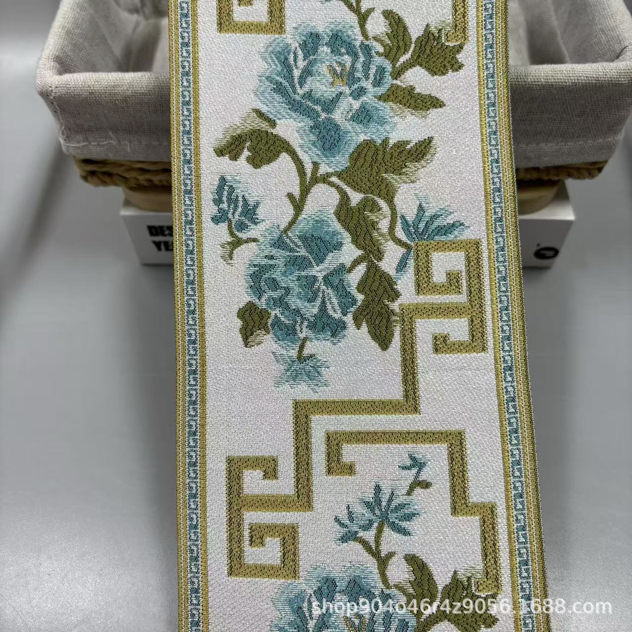 12CM 넓은 커튼 레이스 중국 자카드 리본 소파 쿠션 커튼 바느질 액세서리 베개 장식