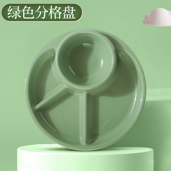 Green split plate