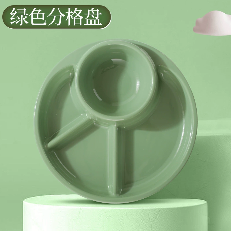 Japanese dinner plate for feeding, tableware, set