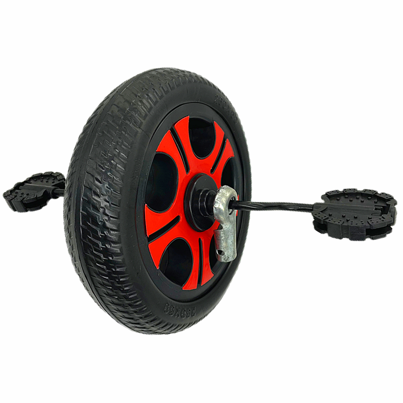 Accesorios de automóviles infantiles ruedas tricicletas infantiles cochecito de bebé auto-bicicleta neumáticos traseros espuma ruedas delanteras