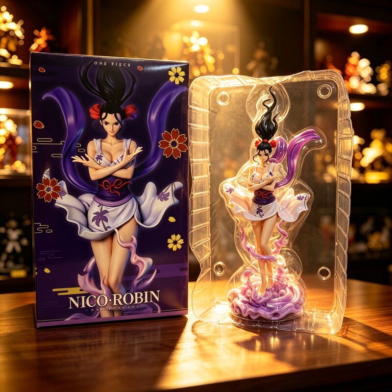 One Piece Figure TH Tenkirobin Simplified Version Six-Winged Angel Nico Robin Anime Figure Model Ornament Wholesale One Piece Figure TH Tenkirobin Simplified Version Six-Winged Angel Nico Robin Anime Figure Model Ornament Wholesale