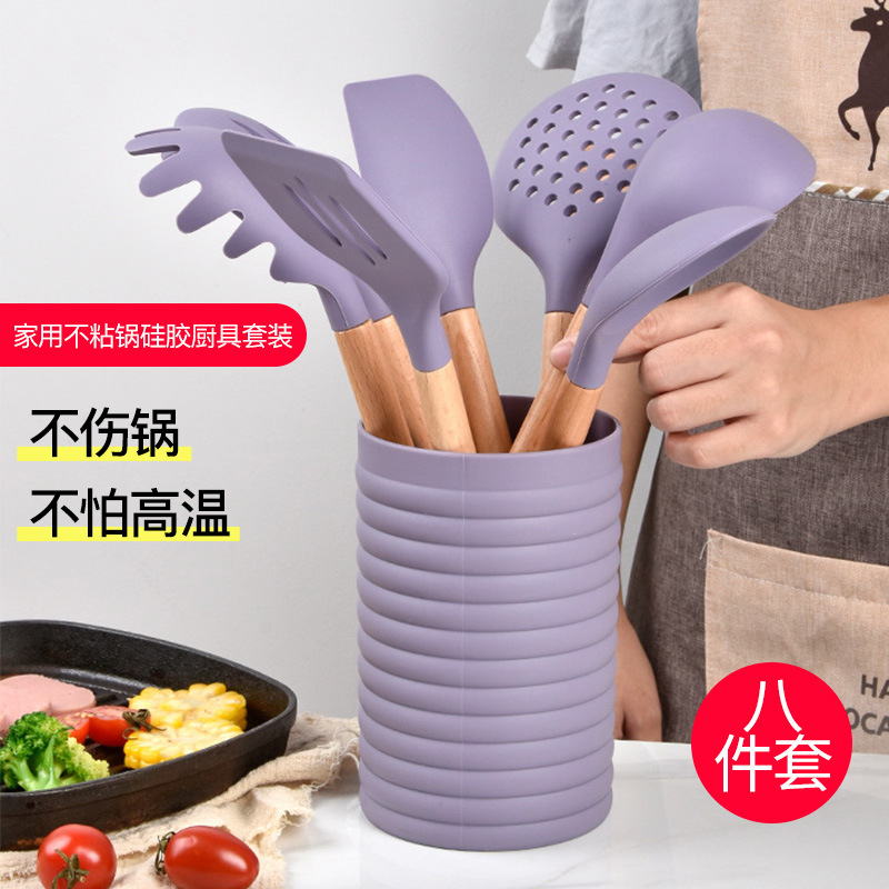 Silicone kitchen utensils shovel spoon k...