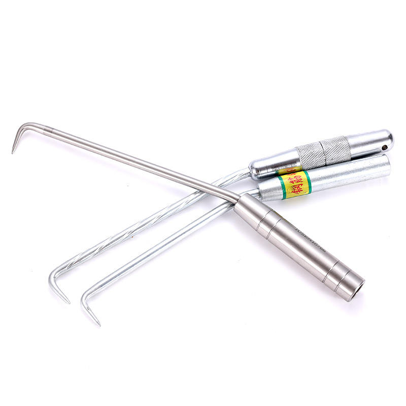 [Fabricante] gancho de lazo de alambre de acero sitio de construcción gancho de alambre de lazo grado de pulido gancho de lazo de barra de acero sólido