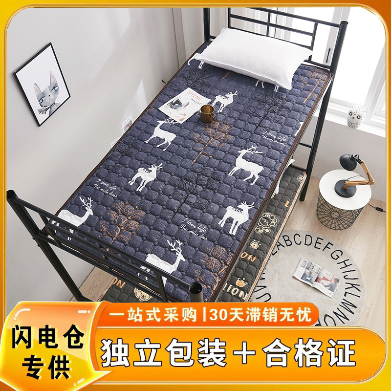 Universal for All Seasons, Machine Washable Tatami Non-Slip Mattress, Single Dormitory Bed Bunk Mattress, Exclusive for Lightning Warehouse