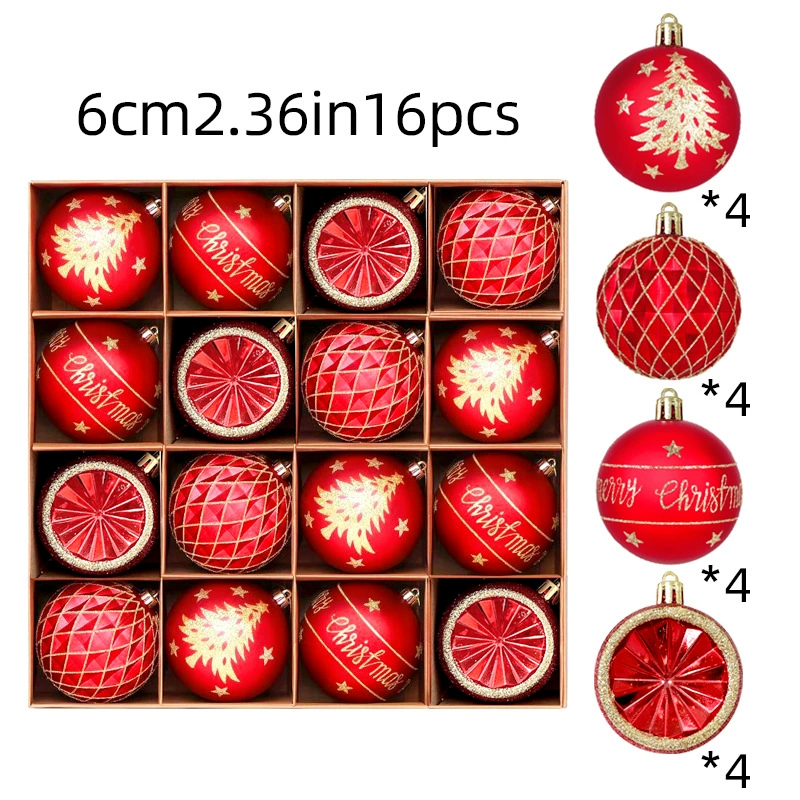 Christmas cartoon plastic painted pendant, Amazon, Birthday gift