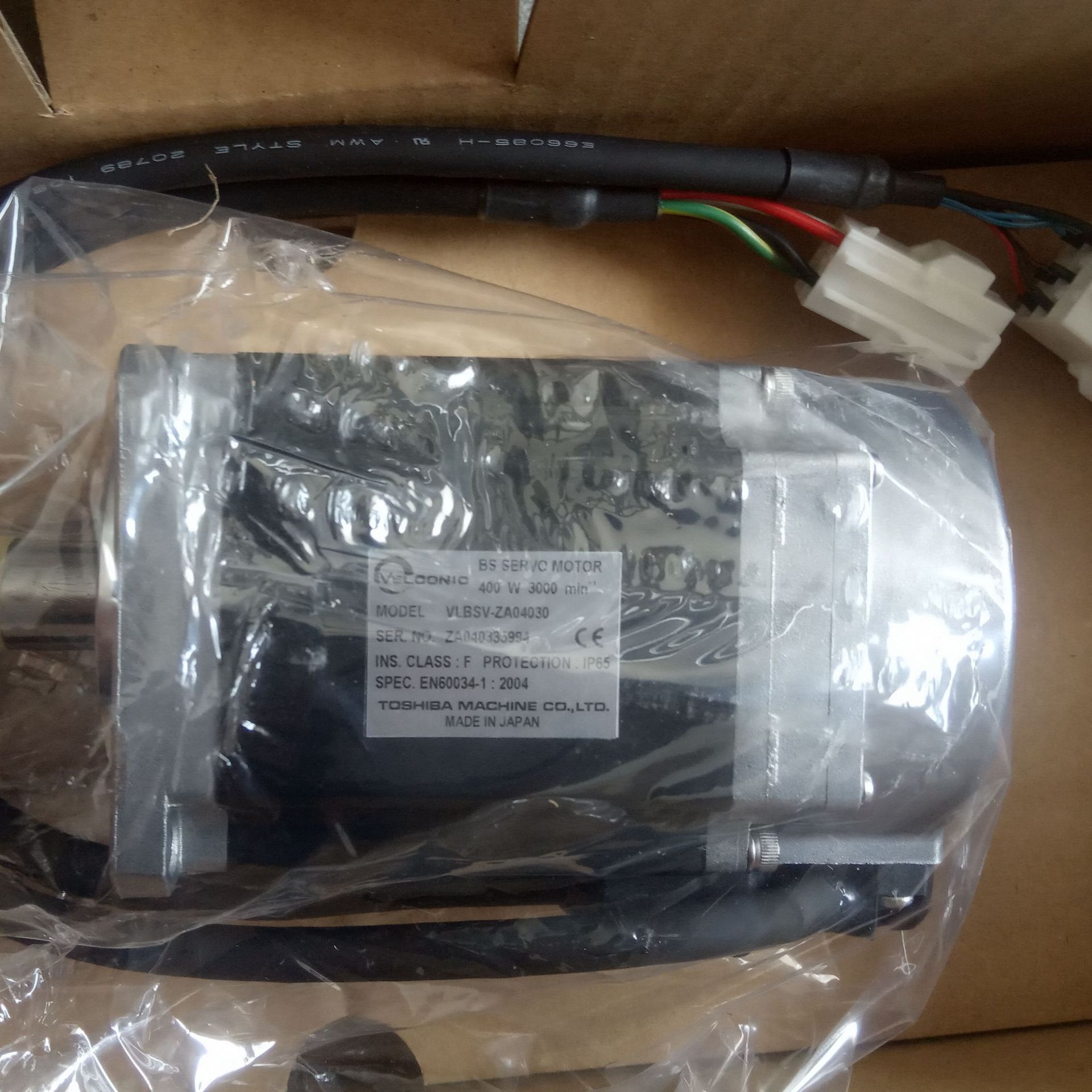 VLBSV-ZA04030-B日本Shibaura芝浦伺服电机VLBSV-ZA04030