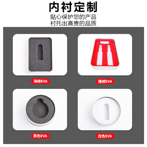 Tinplate box, high-end school badge, medal, bracelet, balm, colorful metal storage box, round tin can