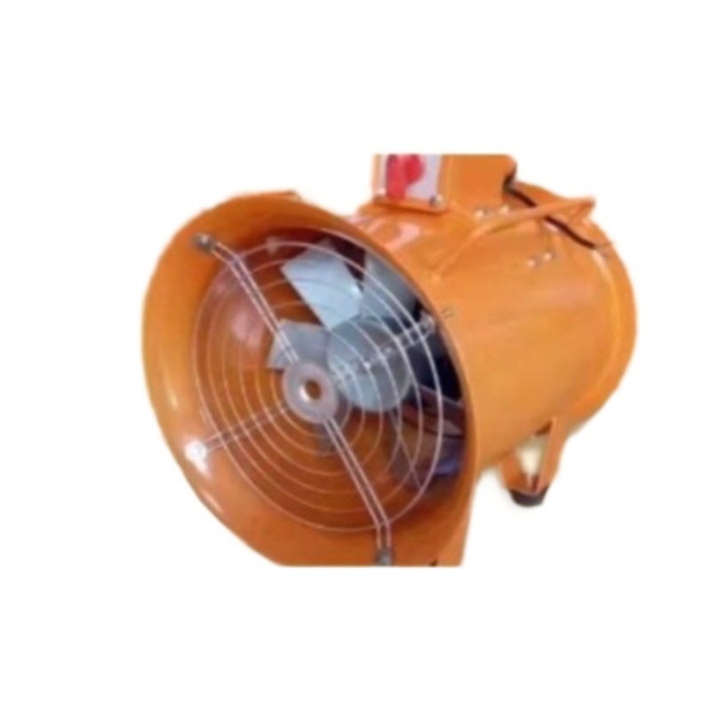 Ventilador de flujo axial local de minería con baja ruido y larga vida útil y alta eficiencia para ventilador local rotativo