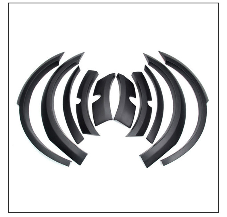 Y wheel eyebrow Fender car exterior decoration modification accessories put your version suitable for Tesla car modification accessories