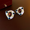 Retro earrings, advanced fashionable accessory, high-quality style, wholesale