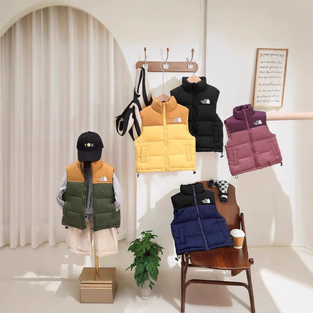 冬季韩版儿童羽绒马甲男女童宝宝保暖坎肩婴幼儿内搭休闲背心童装