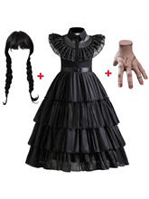 H 37653 Wednesday Addams Dress ��ʥ������ȹ ����ѷŷ���羳