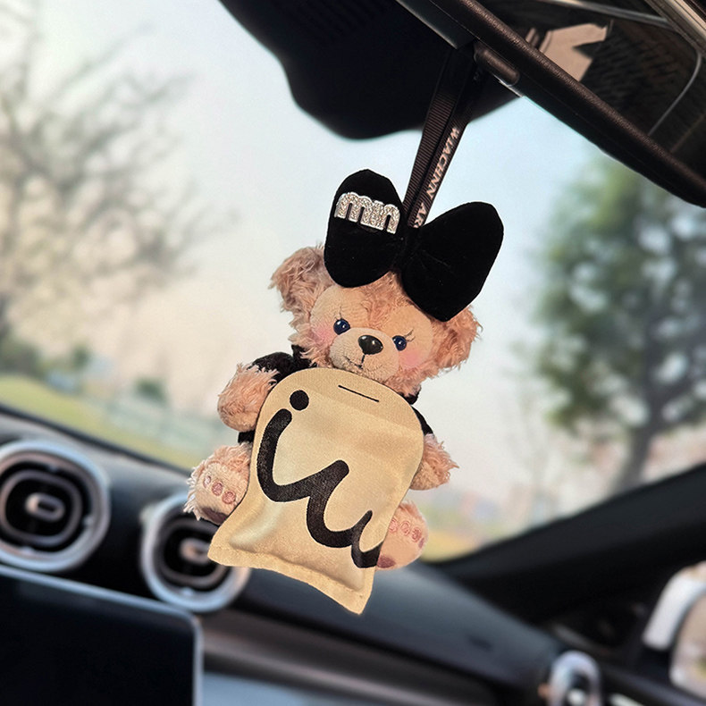 Shirley Rose Car Fragrance Pendant Rearview Mirror Decoration 2025 New Model Long-Lasting Fragrance for Car Interior High-End Women's Edition