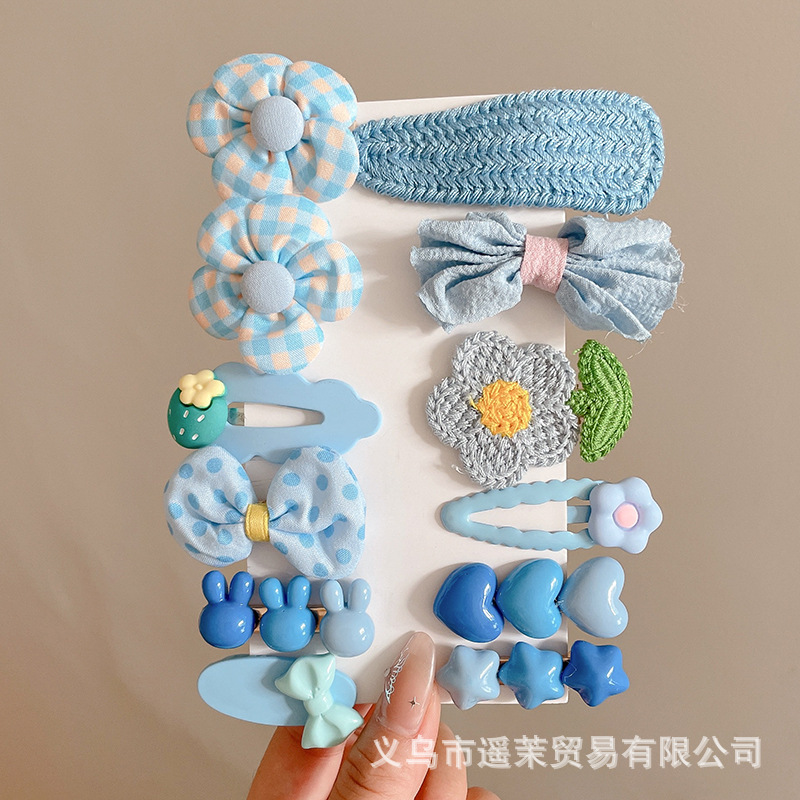 多巴胺儿童发夹女前额刘海夹鸭嘴夹头饰发卡碎发侧边卡子发饰夹子|undefined