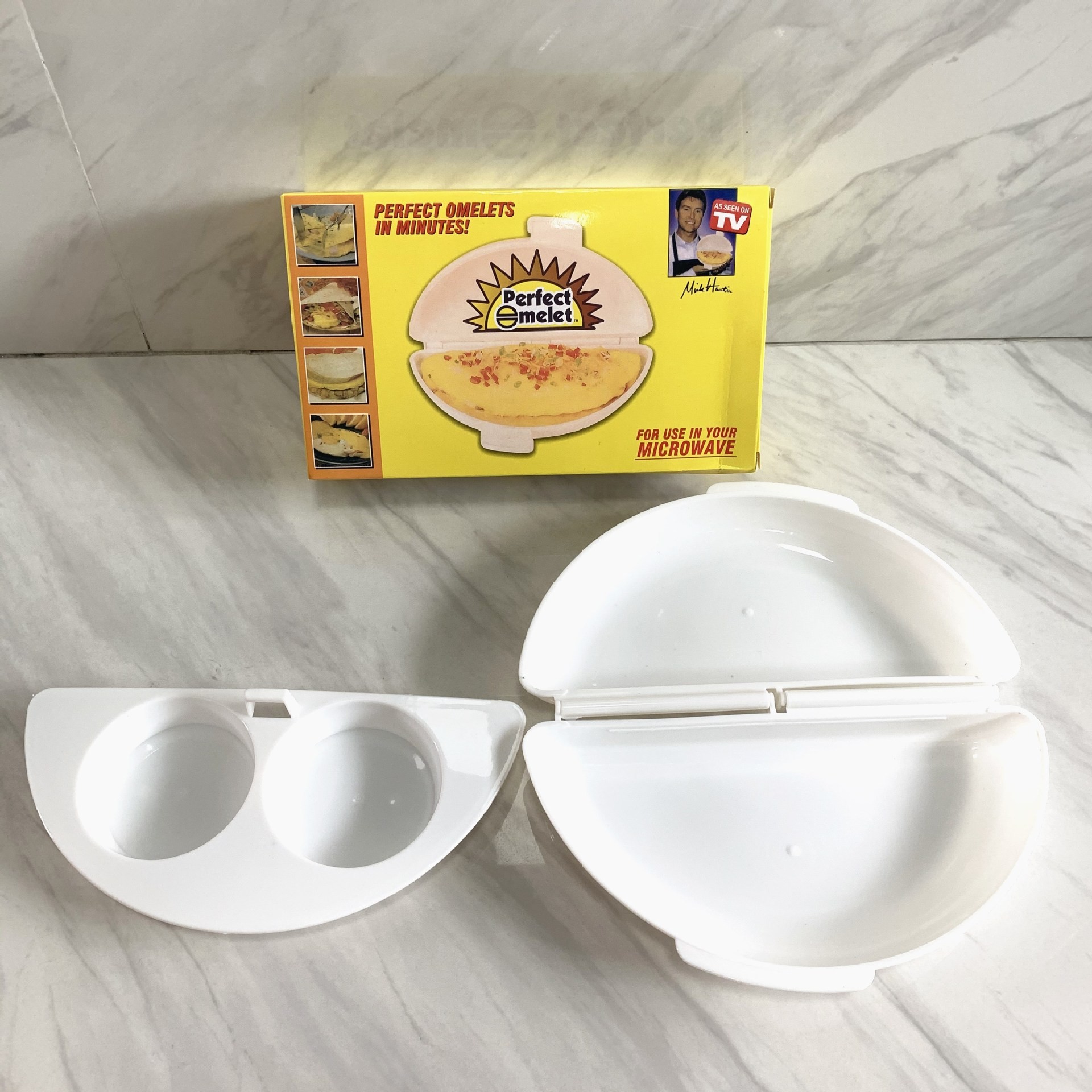 Tv Products Microwave Egg Steamer Plate, Heart-Shaped Egg Cooker, Egg Mold