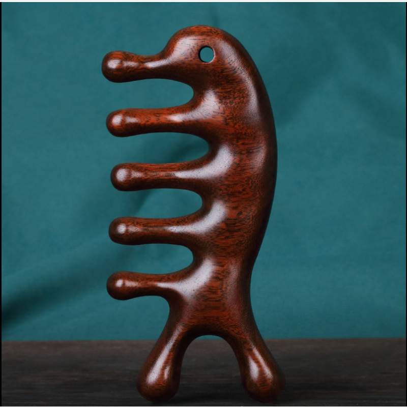 Dolphin massage comb