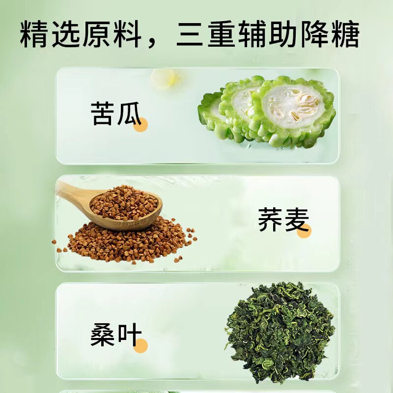 北京同仁堂金奥力牌ニガウリ蕎麦桑葉カプセル中高年補助血糖降下食品|undefined