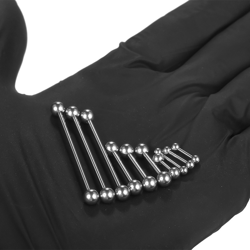 Piercing europeu para lábio e língua em aço cirúrgico_voghion.com