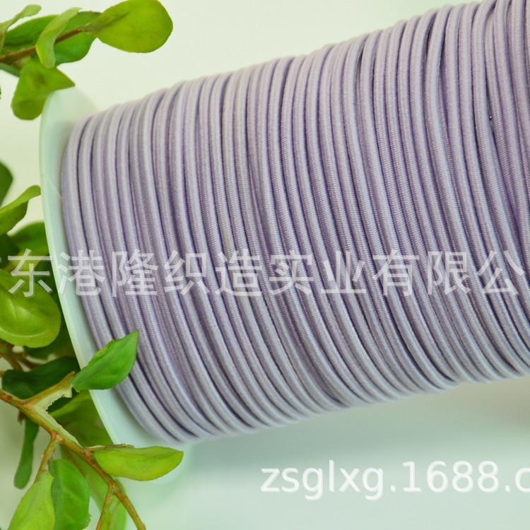 2MM 2.2MM 2.5MM 2.8MM 3.0MM灰色橡筋,松紧绳0Q