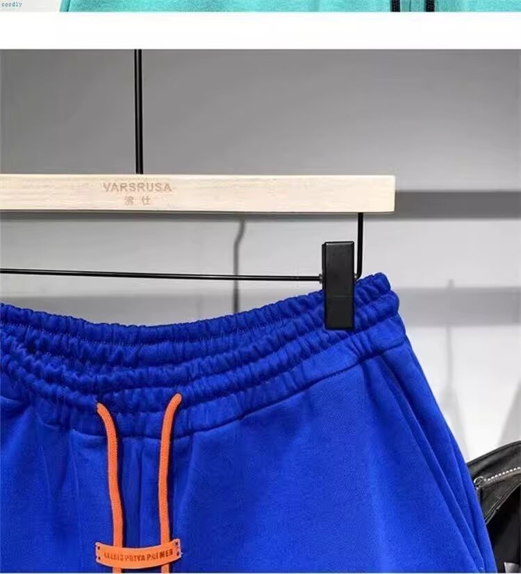 Youth Fashion Mid-Calf Drawstring Shorts Loose Fit 5-Pocket Casual Athletic Teen Boys Summer Streetwear_viptrois.com