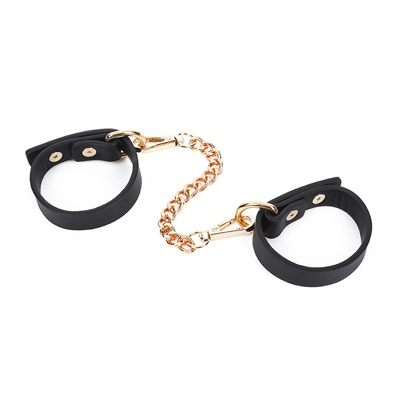 大人のおもちゃ革シングルベルト手錠カップルコスプレ罰小道具ブレスレット sm セックス製品ボンデージ