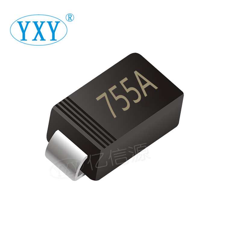 厂家直营 1SMA4755A SMA封装 DO-214AC 1W 43V 贴片稳压二极管