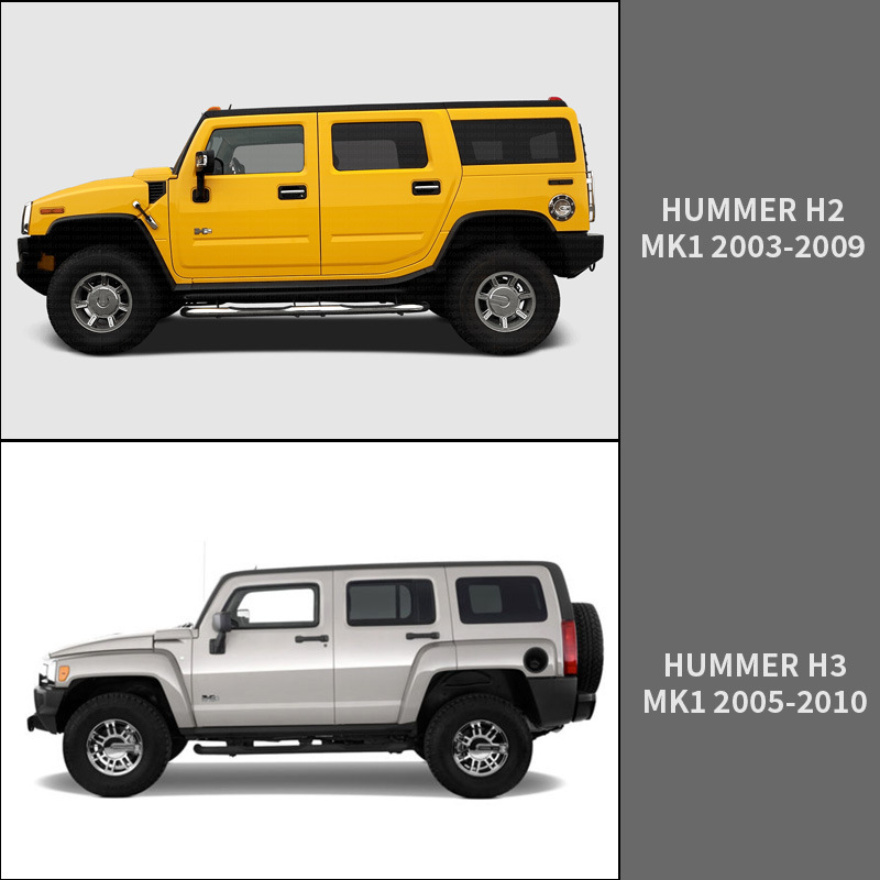 Suitable for Humvee H2 H3 Window rain shield rain visor rain eyebrow hummer h3 Window visor