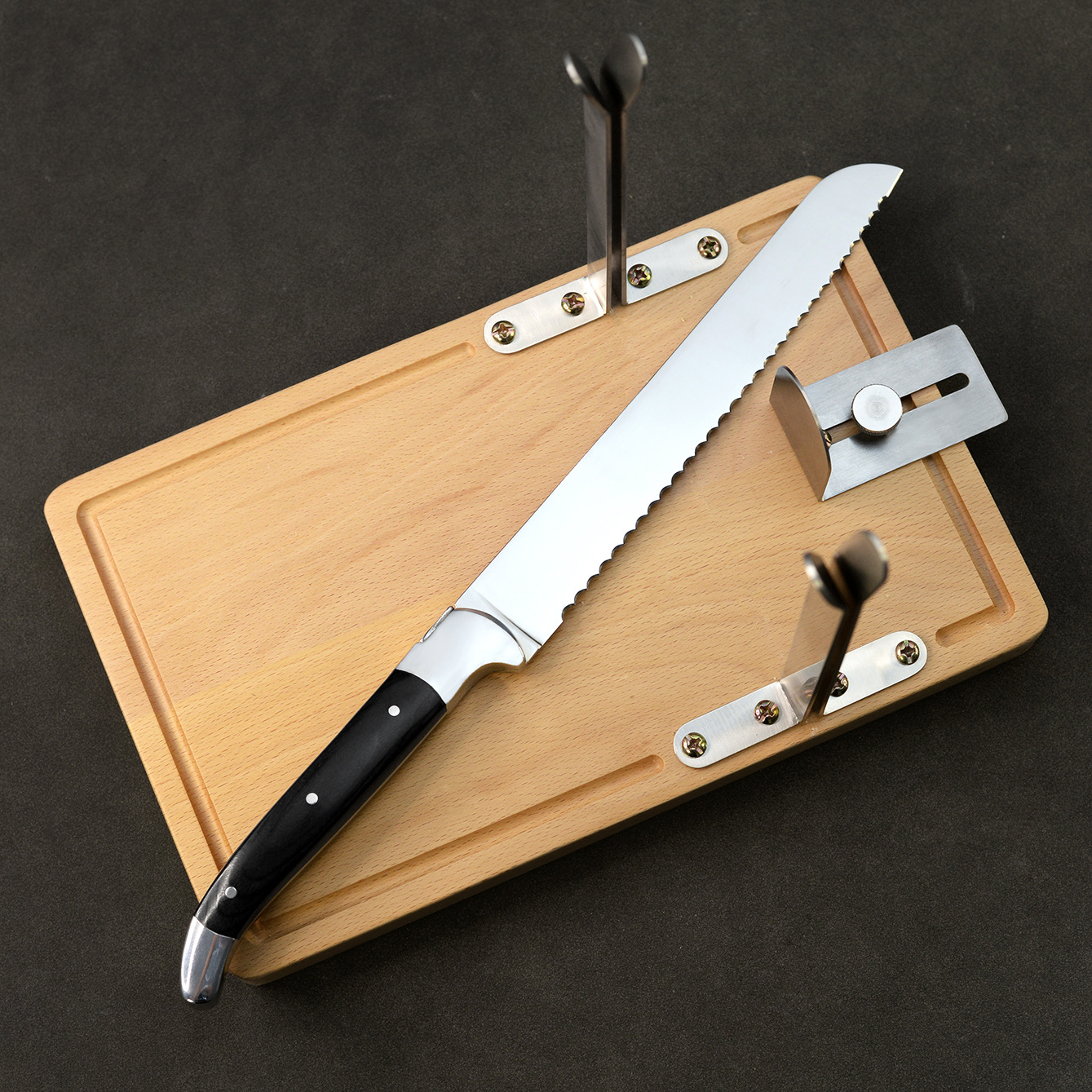 cortador de pan cuchillo de pan para cortar bolsas cuadradas cortadoras de tostadas placa de cuchillo especial para pan de cocina