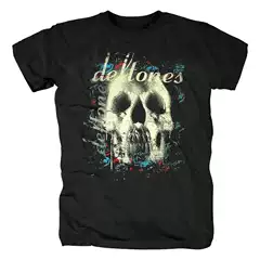2025 Deftones Cotton Band T-Shirt for Men and Women Hip Hop R