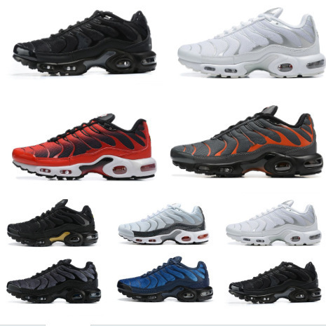 2021 New Export Shoes Cross-Border European Station Plus Sports Shoes Tn Air Cushion Shoes Large Size Running Shoes 40-46