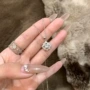 小众幸运草四叶草锁骨链